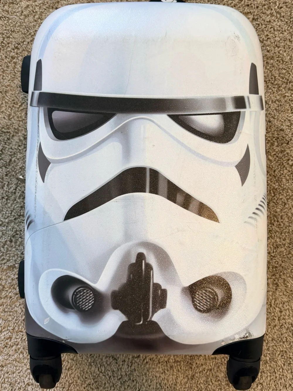 American Tourister Kids Star Wars Stormtrooper Carry-On - White & Black